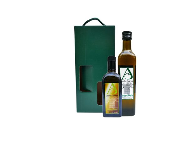 Caja 2 botellas cosecha temprana filtrado y vigen extra
